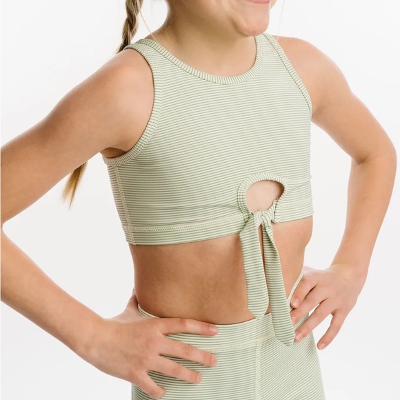 Zyia Spearmint Stripe Set (Girls) - Picture 3 of 6